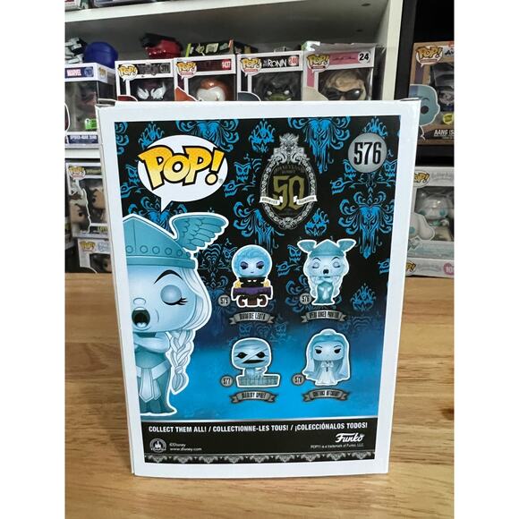 VAULTED Opera Singer Phantom Haunted Mansion Funko Pop #576 Disney Horror Ghost - Picture 3 of 6